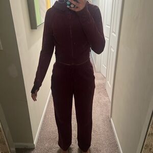 CRZ YOGA Women's Maroon Track Suit